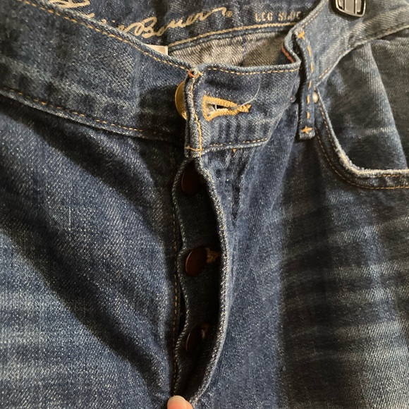 Women’s Eddie Bauer Boyfriend Jeans size 18 - Picture 3 of 7